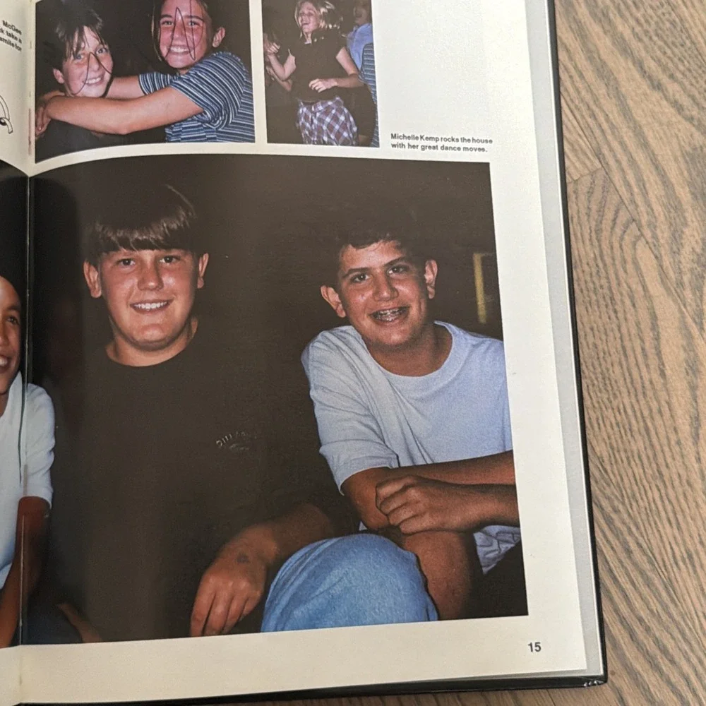 ORIGINAL 1995 REDWOOD MIDDLE SCHOOL YEARBOOK/ANNUAL/JOURNAL/SARATOGA, CALIFORNIA